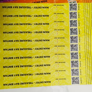 DIY Personalized Logo Black <b>Tyvek</b> Waterproof Tear Resistant Eco-Friendly Disposable Wristbands for Events Tradeshow Giveaways - Product Image 2