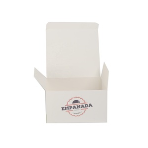 Fast Food Packaging Strongfood Custom Printing Fast Food Empanada Packaging Cardboard Box