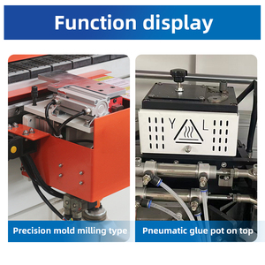 Jc hình dạng mềm hình thành cạnh bander tự động công nghiệp Gỗ PVC tự động cạnh dải máy - Product Image 4