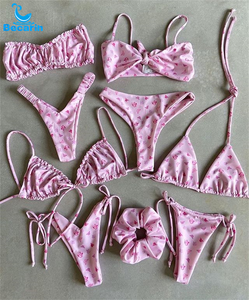 <span class=keywords><strong>Bikini</strong></span> Moda 2025 Personalizzato Vendita all'Ingrosso Costumi da Bagno <span class=keywords><strong>di</strong></span> <span class=keywords><strong>Lusso</strong></span> da Donna con Decorazioni <span class=keywords><strong>di</strong></span> Cristalli - Product Image 4