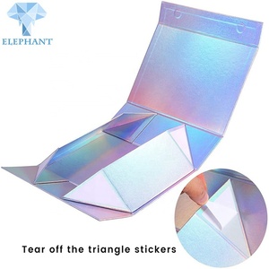 Custom Wholesale <b>Gift</b> Packaging <b>Box</b> Clothing Folding Cardboard Magnetic <b>Box</b> - Product Image 2