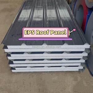 Panneaux sandwich à prix d'usine <span class=keywords><strong>Isolation</strong></span> Panneaux de revêtement de toiture sandwich en <span class=keywords><strong>polystyrène</strong></span> expansé EPS - Product Image 2