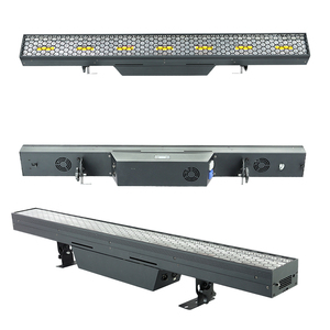 Giai đoạn mới ánh sáng 7x40W hổ phách <span class=keywords><strong>LED</strong></span> + 528 x RGB Strobe rửa DMX dài Bar Retro ánh sáng cho DJ Disco - Product Image 3
