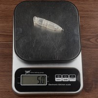 Leurre de pêche biomimétique de type surface G36, 6,5 cm, 5,0 g, corps de leurre popper