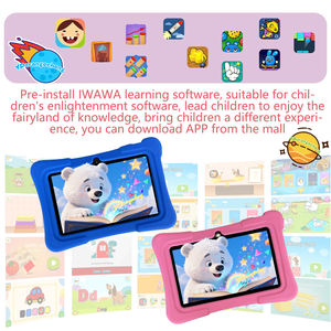 Tabletas de aprendizaje de juegos inteligentes para niños al por mayor a granel profesional HD pantalla capacitiva ranura para tarjeta TF procesador MTK para educación - Product Image 3