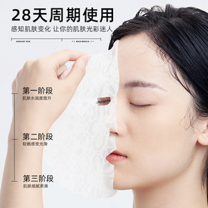 OEM ODM Vente en gros KISSMWAHMasque facial à <span class=keywords><strong>dessin</strong></span> élastique au collagène musculaire - Product Image 6