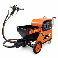 Machine à projeter le mortier électrique 4 kW de type 100, 220 V/380 V, pour ciment et plâtre, pulvérisateur mural, équipement de construction