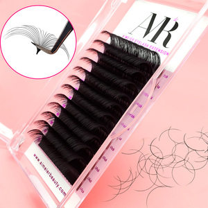 Extensions de <span class=keywords><strong>cils</strong></span> noirs mats effet faux <span class=keywords><strong>cils</strong></span>, plateaux de fournitures pour extensions de <span class=keywords><strong>cils</strong></span> sombres et volumineux, <span class=keywords><strong>cils</strong></span> individuels en cachemire de qualité supérieure - Product Image 2