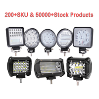 Lampe de travail LED pour voiture 60W, 50W, 48W