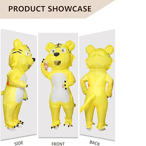 ชุดมาสคอตเสือแบบเป่าลมเต็มตัวสำหรับฮาโลวีน  ขายดี  ออกแบบได้ตามต้องการ  สำหรับผู้ใหญ่หรือเด็ก - Product Image 6