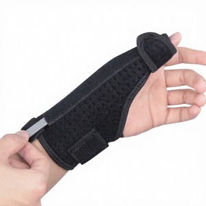 Thin Breathable Nylon & Cotton Tendon Sheath for Wrist Joint Strain Protection Thumb Fixed Support Sheath Size L Flexible - Product Image 2