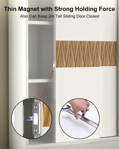 Aimants de <span class=keywords><strong>porte</strong></span> adhésifs à loquet magnétique de style moderne pour armoires de cuisine et de salle de bain <span class=keywords><strong>placard</strong></span> de salon garde la <span class=keywords><strong>porte</strong></span> fermée - Product Image 5