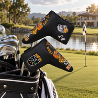 Ensemble de housses de tête de club de golf personnalisées en cuir PU de luxe, protection pour driver, accessoires de golf de haute qualité, OEM