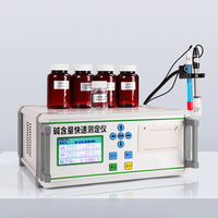 Analyseur rapide de teneur en alcali de précision pour laboratoire, dispositif de test des matières premières du béton, compteur d'ions sodium et potassium