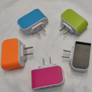 Couleur bonbon 5V 1A <span class=keywords><strong>US</strong></span> EU Plug 3usb <span class=keywords><strong>3</strong></span> Ports USB Wall Home Charger Adaptateur pour IPhone Samsung OPPO Adaptateur de charge avec indicateur - Product Image 5