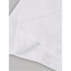 Pantalon large en lin 100 % pour fille FOXA, taille haute élastique, long, ample et respirant, pour un usage décontracté - Product Image 4