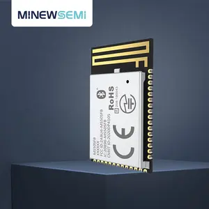 MinewSemi BQB FCC CE TELEC IC Certified Nordic NRF52832 Bluetooth Low Energy Module MS50SFB1 With Mesh