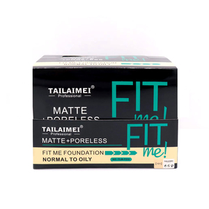 F232 TLM Meilleur fond de teint pour peaux grasses Maquillage SPF 35 Fond de teint Maquillage Imperméable et mat Sans pores <span class=keywords><strong>Fit</strong></span> <span class=keywords><strong>Me</strong></span> Fond de teint Liqui - Product Image 3