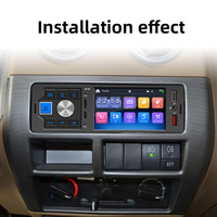 Radio estéreo para coche 1DIN MP5 con pantalla digital IPS de 4,1 pulgadas, reproductor Bluetooth con pantalla táctil, Radio Multimedia para coche con CarPlay