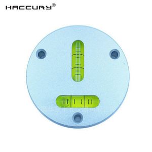 Nivel de burbuja metálico redondo HACCURY tipo T de doble eje para calibración DIY - Product Image 1