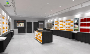 Pioneer Shop-diseño de mesa para mostrador de funda de teléfono, decoración de tienda de reparación de teléfono, <span class=keywords><strong>tiendas</strong></span> de teléfono móvil usadas - Product Image 2