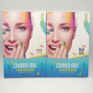 Carte d'affichage de vernis à ongles en gel 200 conseils personnalisés Tableau de livre de <span class=keywords><strong>manucure</strong></span> en couleur avec conseils - Product Image 3