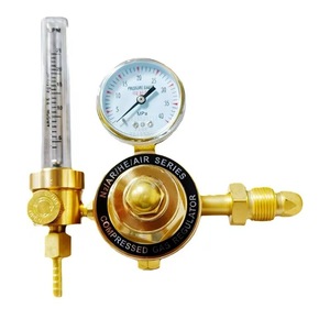 เครื่องปรับแรงดันอาร์กอน WQ 001 0 25 Psi พร้อมเกจวัดและมิเตอร์วัดการไหล สำหรับงานเชื่อม - Product Image 5
