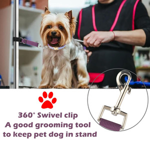 Correa de nailon ajustable y extensible para el cuidado de perros, cinturón de sujeción para estética canina - Product Image 4