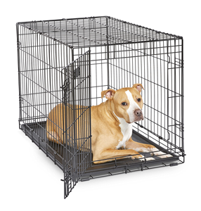 Jaula Metálica Plegable y Apilable para Perros, Jaula de Hierro Apilable para Animales Grandes, Venta al por Mayor - Product Image 1