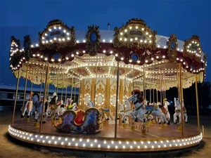 Manèges de parc d'attractions, manèges de fête foraine, carrousel à 16/24 places à vendre - Product Image 3