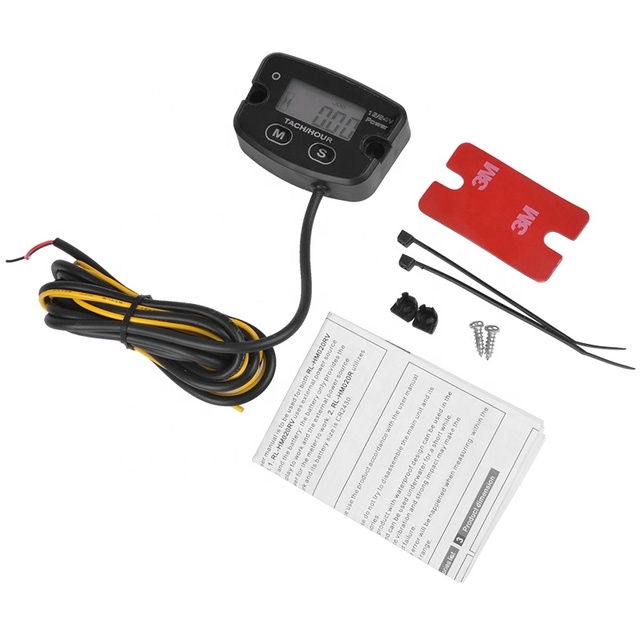 Mini Digital Service Tachometer for Lawn Mower Generator Chainsaw ATV Industrial Use