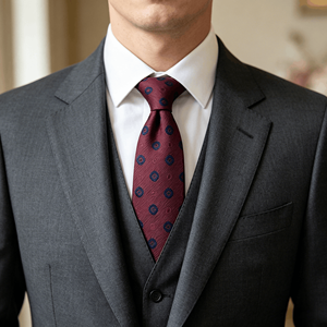 Custom <b>Ties</b> for Men Classic <b>Tie</b> Jacquard Woven <b>Polyester</b> Neckties Wedding Party - Product Image 2