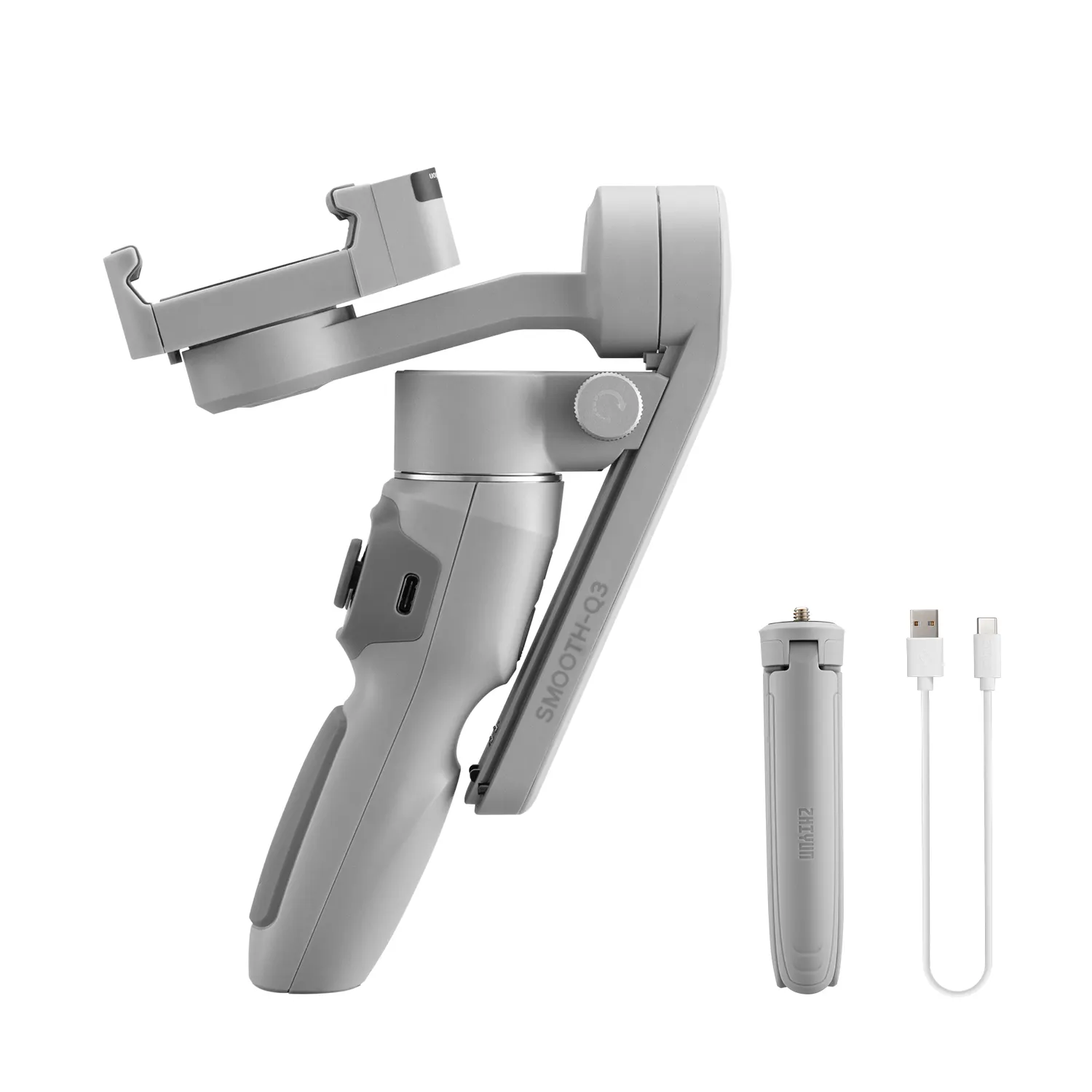 Zhiyun Smooth Q3 Smartphones Gimbal 3-Axis Handheld Stabilizers for Smartphones iPhone/Samsung/Huawei/Xiaomi/Action Camera