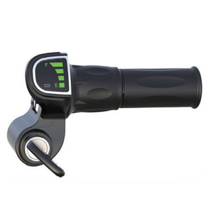 <span class=keywords><strong>Poignée</strong></span> d'accélérateur <span class=keywords><strong>de</strong></span> vélo électrique 111DX 24V 36V 48V avec indicateur <span class=keywords><strong>de</strong></span> batterie et interrupteur d'allumage, pièces <span class=keywords><strong>de</strong></span> scooter électrique - Product Image 1