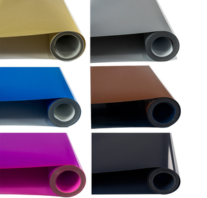 T-shirt fer sur textile thermique mat Polyflex rouleau Flex Pu Htv vinyle de transfert de chaleur - Product Image 3