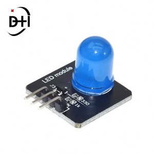 อิเล็กทรอนิกส์บล็อกตัวต่อ 10 มม.RGB LED โมดูลหลอดไฟเปล่งแสงลูกปัดเซนเซอร์ไดโอดสีแดงสีเหลืองสีฟ้าสีเขียวสีขาว LED สำหรับอาร์ดูโน่ - Product Image 6