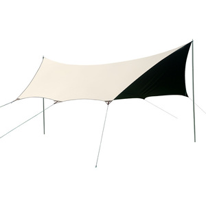 Oxford <b>Fabric</b> Hexagonal Octagonal <b>Canopy</b> Tent Outdoor Camping Multiple People butterfly Shaped Thickened Sunshade <b>Fabric</b> Summer - Product Image 5