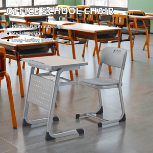 Ensemble table et chaises de collège moderne Aoyasi avec structure en acier et contreplaqué, couleur personnalisable, modèle PT-308K pour mobilier de salle de classe scolaire PT-308K S - Product Image 5
