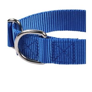 Venta al por mayor de lujo de estilo sólido de nylon collares para mascotas ajustable perro grande D-Ring <span class=keywords><strong>Collar</strong></span> barato accesorios para mascotas para el entrenamiento de aleación clásica - Product Image 6