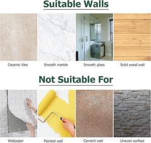 Modern Eco-Friendly 4-Piece Stainless Steel Self Adhesive <b>Towel</b> <b>Bar</b> Set with Black/Silver/Gold Options for Bathroom Hardware - Product Image 6