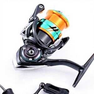 Moulinet Spinning Lurekiller en Carbone, Bobine Plate, Micro Moulinet de Pêche pour Lac, Rivière, Ruisseau, Ratio de Transmission 5.2:1, 9 Roulements, Alliage d'Aluminium, Droitier - Product Image 1