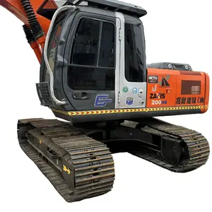 Used Excavator Japan HITACHI200 Good Condition 20ton Second-hand HITACHI Medium Excavatorcheap Price Original Paint