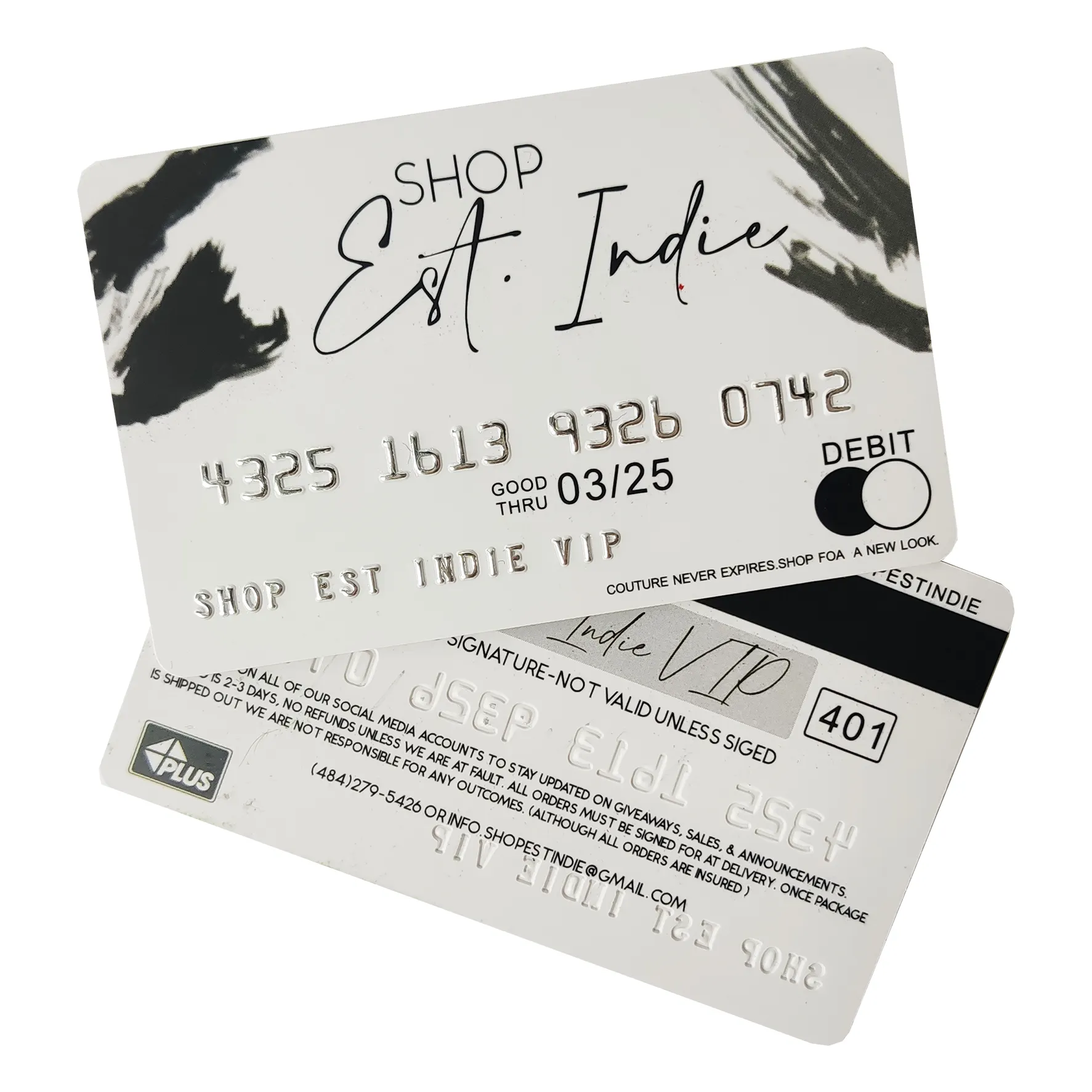 Supply customized print credit card business cards