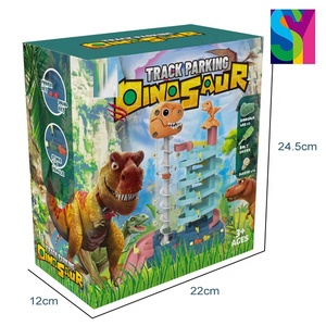 SY bricolage assembler bâtiment <span class=keywords><strong>dinosaure</strong></span> coulissant piste de course électrique étages Lots ensemble plus récent Parking <span class=keywords><strong>Garage</strong></span> camion jouets - Product Image 6
