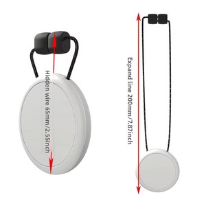 Logotipo/Empaque Personalizado Disponible: Soporte Magnético para Cuello con Cordón para Insta360 <span class=keywords><strong>Go</strong></span> 3S, GoPro Hero, Cámara de Acción DJI, Soporte POV - Product Image 5