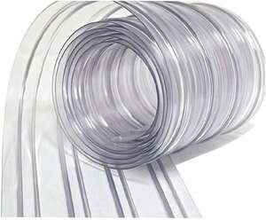 Industrial <strong>Flexible</strong> Transparent Cold Room Scratch Resistant <strong>Plastic</strong> <strong>Sheets</strong> <strong>Clear</strong> Soft Magnetic <strong>Pvc</strong> Strip Curtain - Product Image 4