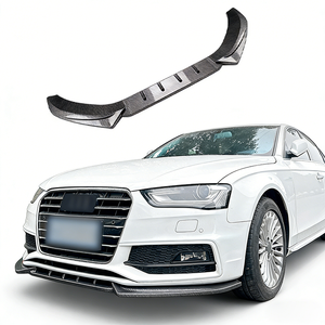 <span class=keywords><strong>Prix</strong></span> d'usine Spoiler avant pour <span class=keywords><strong>Audi</strong></span> A4 S4 B8.5 S-Line Lèvre avant Accessoires automobiles Noir brillant 2013-2016 - Product Image 1