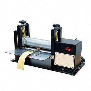 Machine manuelle <span class=keywords><strong>de</strong></span> pliage et <span class=keywords><strong>de</strong></span> collage <span class=keywords><strong>de</strong></span> sangles en cuir pour bracelets <span class=keywords><strong>de</strong></span> montre, sangles <span class=keywords><strong>de</strong></span> sac et bandes d'épaule en cuir - Product Image 1