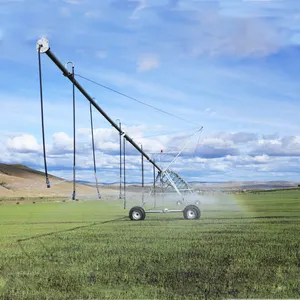 Vadi pivootları için çiftlik merkezi Pivot tekerlek sistemi Sprinkler sulama