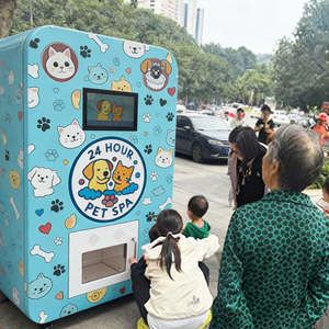 Stazione di Lavaggio Automatica Portatile <span class=keywords><strong>per</strong></span> Animali Domestici, Distributore Self-Service Multifunzionale in Acciaio Inox <span class=keywords><strong>per</strong></span> <span class=keywords><strong>Cani</strong></span> e Gatti - Product Image 1
